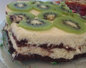 toorjuustu kook küpsistega